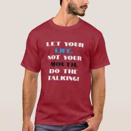 Camiseta "Faça a conversa"