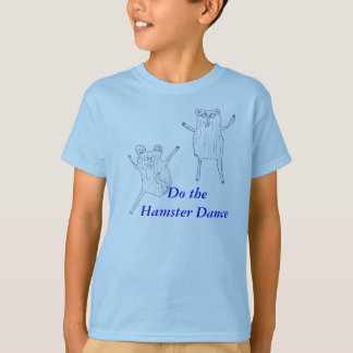 Camiseta Faça a dança do hamster