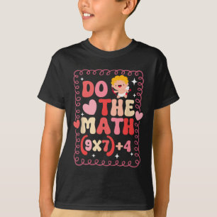 Camiseta Faça a Equação Matemática Dia dos Namorados Profes