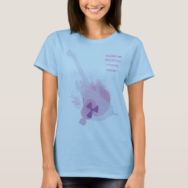 CAMISETA FAÇA A GUERRA DA ROCHA NÃO (Frente)