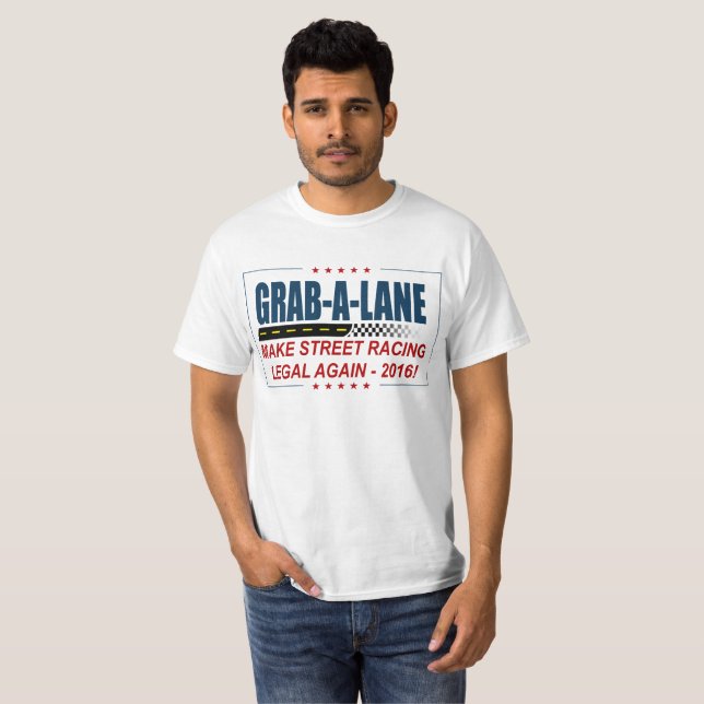 CAMISETA "FAÇA A RUA OUTRA VEZ" 2016 LEGAL DE COMPETÊNCIA, (Frente Completa)
