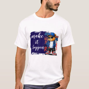 Camiseta Faça acontecer