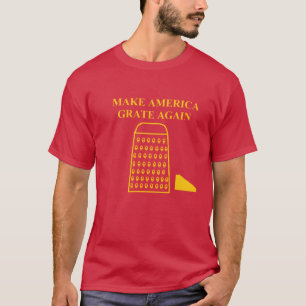 CAMISETA FAÇA AMÉRICA RASPAR OUTRA VEZ - O TSHIRT DE MAGA