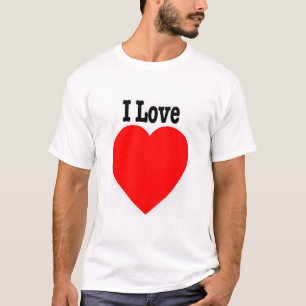 Camiseta Faça ao seus próprios o design do amor de I