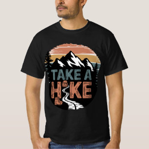 Camiseta Faça caminhada - Adventure & Outdoor Lover Design