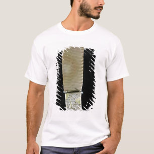 Camiseta Faca cinzelada com cenas de batalha