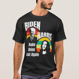 Camiseta Faça com que a China volte a Excelente Sarcástico,