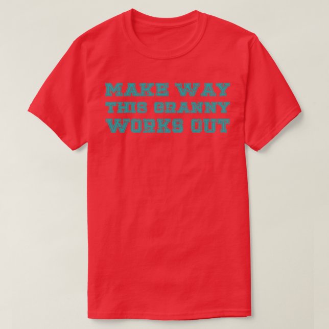 Camiseta Faça Com Que Esta Avó Apareça (Frente do Design)