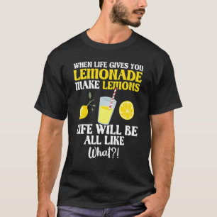 Camiseta Faça com que Lemon Lemonade Stand Boss Juice Lemon