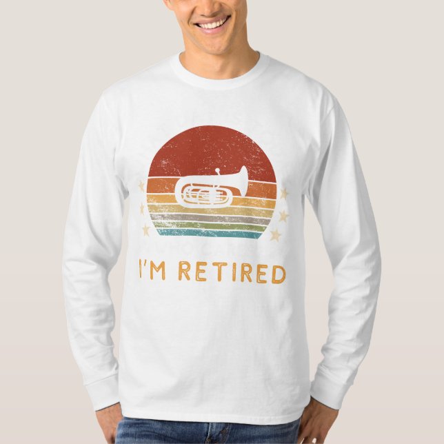 Camiseta Faça da aposentadoria uma explosão com o nosso Tee (Frente)