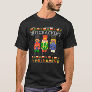 Camiseta Faca de Natal Feia Loucos Nozes Soldado