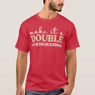 Camiseta Faça Dela Uma Avó Dupla Vencedora de Vitorias Avó