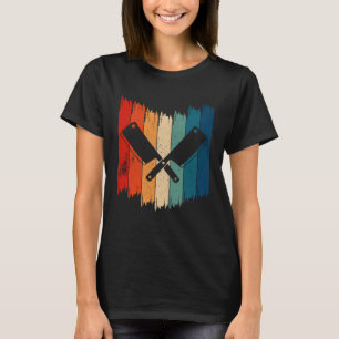 Camiseta Faca do Butcher Retro Knife Vintage