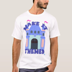 Camiseta Faça do Parque do Castelo Temático Diversão 