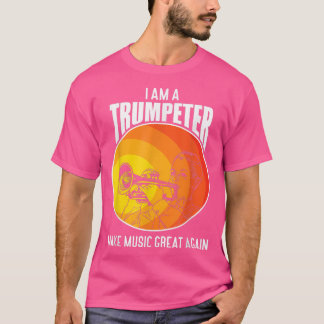 Camiseta Faça Excelente De Música Novamente, Músico De Trom