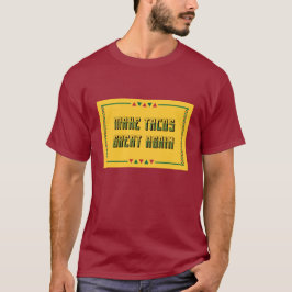 Camiseta Faça Excelente de Tacos novamente