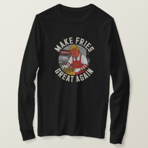 Camiseta Faça Fries Excelente Novamente T-Shirt: Cartoon Do