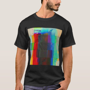 Camiseta Faça Mais na Arte Digital Glitch da Luz Estelar El