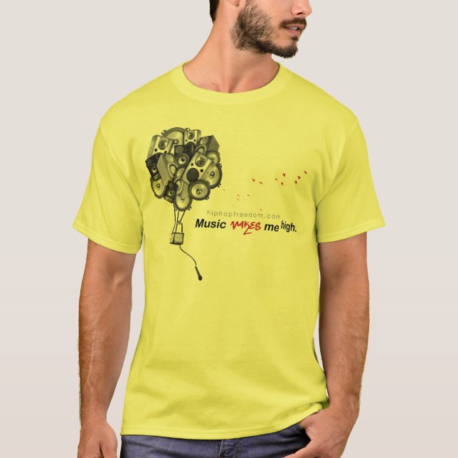 Camiseta Faça-me a elevação (Frente)