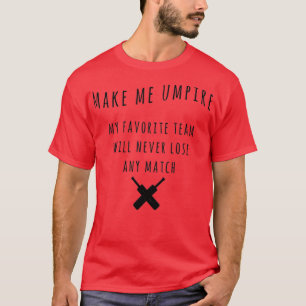 Camiseta Faça-me continuar Engraçado Citação de Críquete En