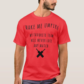 Camiseta Faça-me continuar Engraçado Citação de Críquete En
