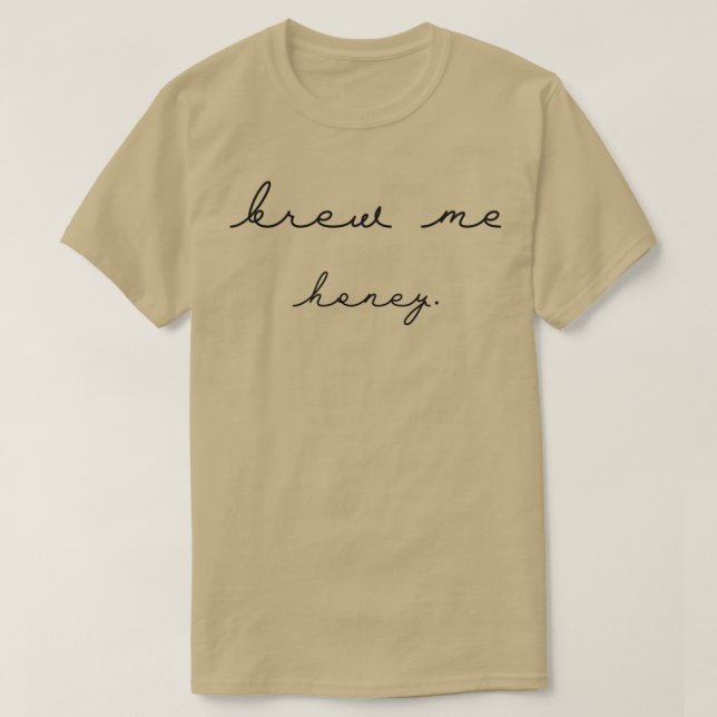 Camiseta Faça-me crescer (Frente do Design)