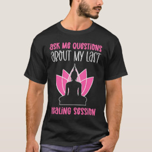 Camiseta Faça-Me Perguntas Sobre A Última Sessão De Reparo