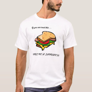 Camiseta Faça-me um sanduíche
