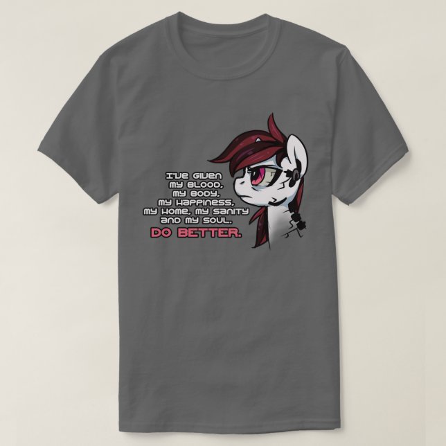 Camiseta Faça melhor (Frente do Design)