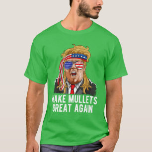 Camiseta Faça Mullets Grande Novamente 2020 retro