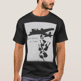Camiseta Faça MÚSICA não guerra!