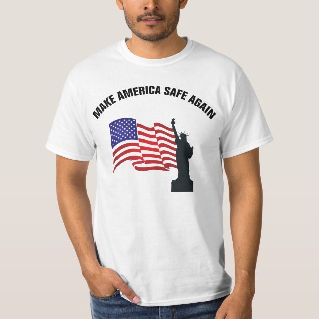 Camiseta Faça o cofre forte de América outra vez (Frente)