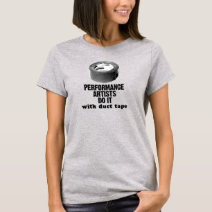 Camiseta Faça-o com o t-shirt contornado das mulheres da