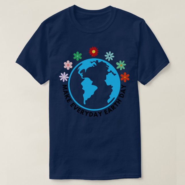 Camiseta Faça o Dia da Terra 3 (Frente do Design)