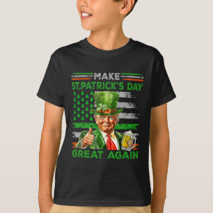 Camiseta Faça o Dia de São Patrício Ficar Ótimo Novamente B
