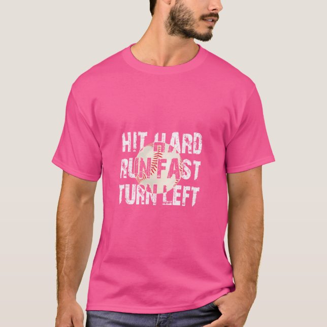 Camiseta Faça o Duro correr rapidamente virar as aspas de b (Frente)