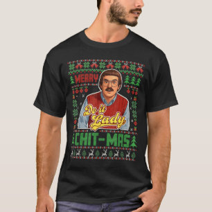 Camiseta Faça-o engraçado Chit-mas Natal
