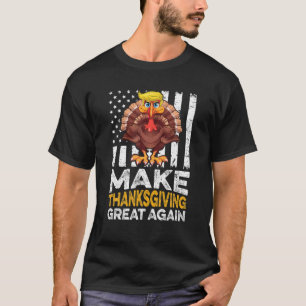 Camiseta Faça o Excelente de Ação de Graças de novo... Shir