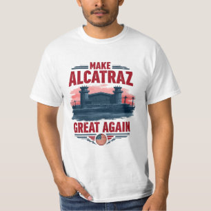 Camiseta Faça o Excelente de Alcatraz novamente - Vintage s