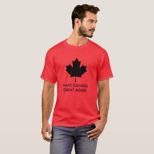 Camiseta Faça o excelente de Canadá outra vez