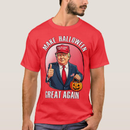 Camiseta Faça o Excelente de Halloween novamente