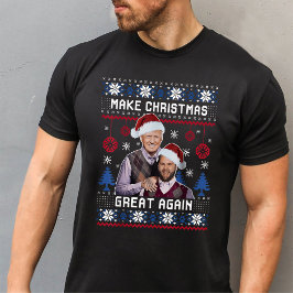 Camiseta Faça o Excelente de Natal de novo Trump Vance Ugly