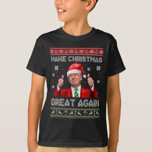 Camiseta Faça o Excelente de Natal de novo Xmas Engraçado T