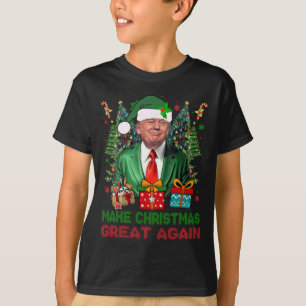 Camiseta Faça o Excelente de Natal de novo Xmas Engraçado T