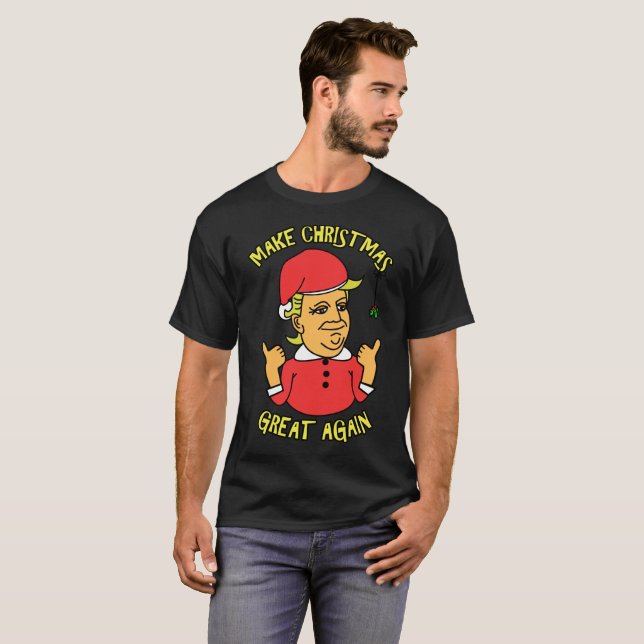 Camiseta Faça o excelente do Natal outra vez (Frente Completa)