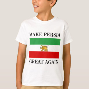 Camiseta Faça o excelente outra vez - Shah de Persia da