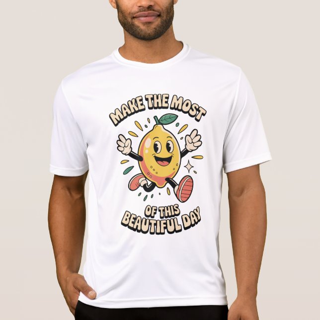 Camiseta Faça o Melhor – Poder do Limão Masculino (Frente)