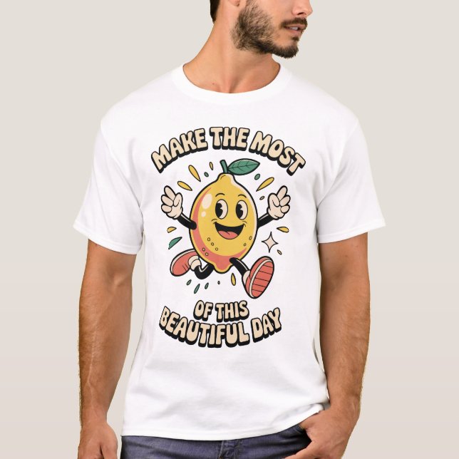 Camiseta Faça o Melhor – Poder do Limão Masculino (Frente)