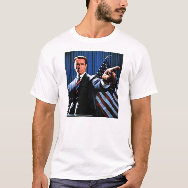Camiseta Faça-o para Arnold (Frente)