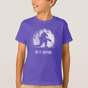 Camiseta Faça-o parte externa (o hóquei)